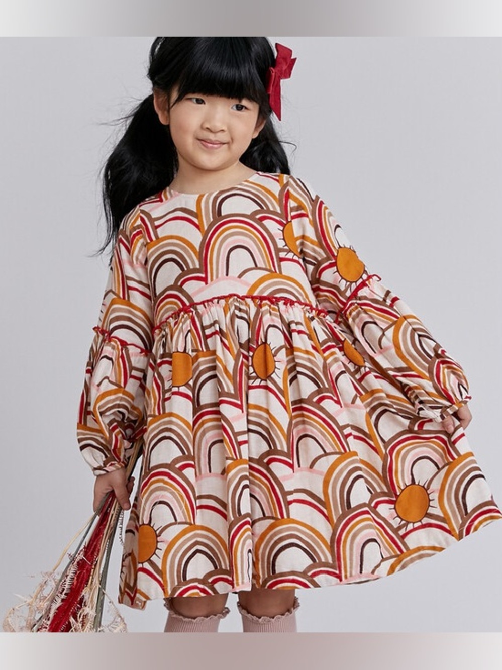 Pink Chicken Long Sleeve Dress Size 3T